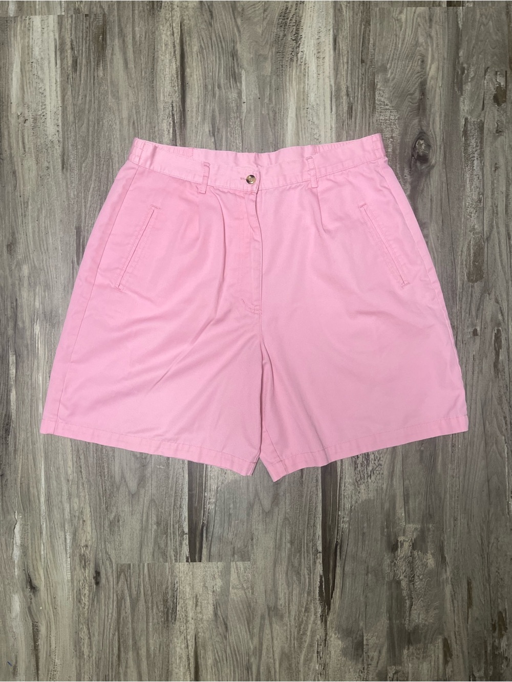 Jennifer Moore 80s 90a Mom Shorts Soft Pink High Rise Shorts